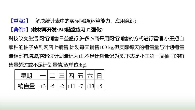 北师大版七年级数学上册第二章2有理数的加减运算第五课时课件07