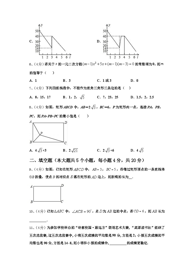 2024年四川省成都市石室中学数学九上开学达标检测模拟试题【含答案】02