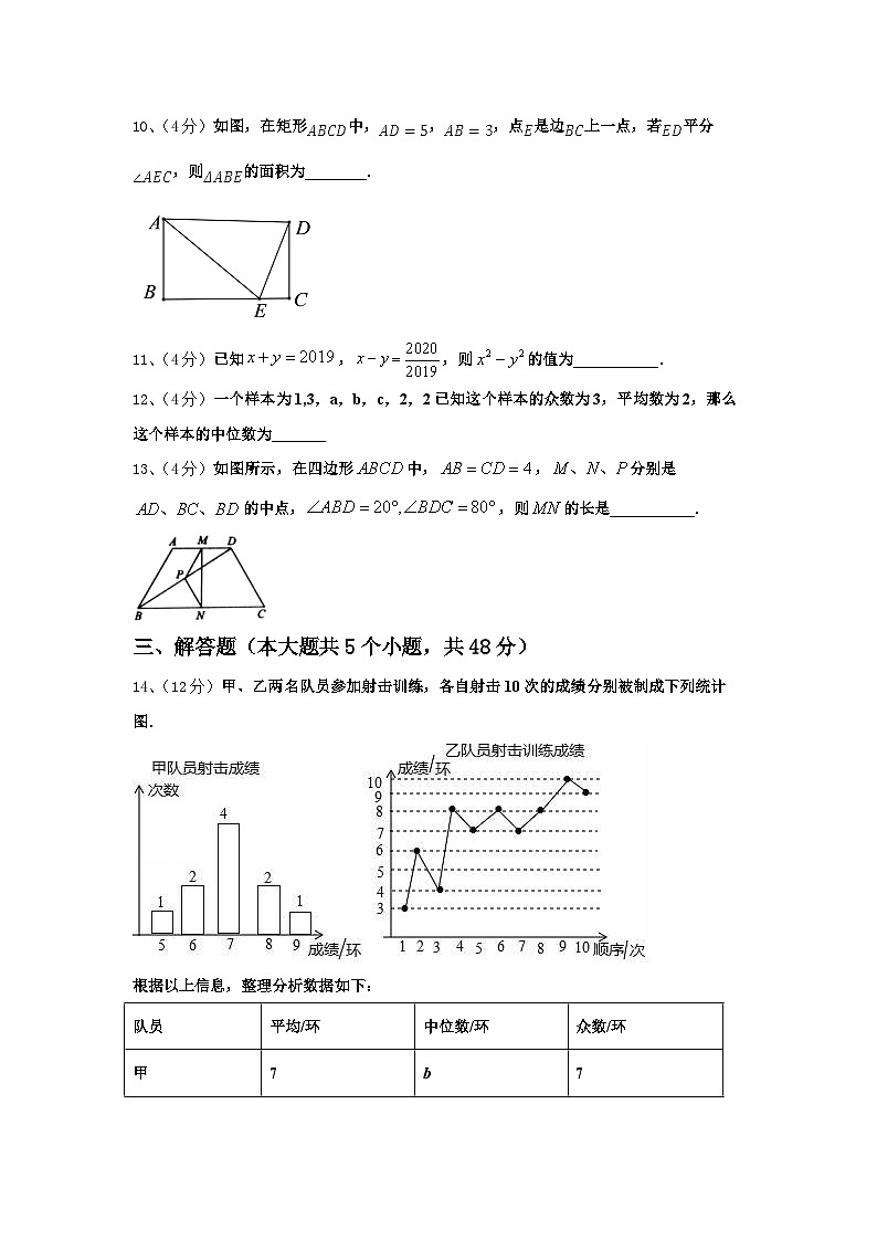 2024年四川省广安市数学九年级第一学期开学调研试题【含答案】03