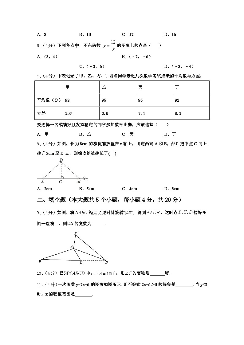 2024年天津市南开区复兴中学数学九上开学达标检测模拟试题【含答案】02