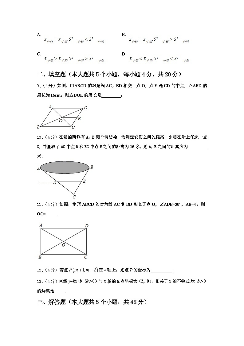2024年云南省昆明市名校数学九上开学质量检测模拟试题【含答案】03