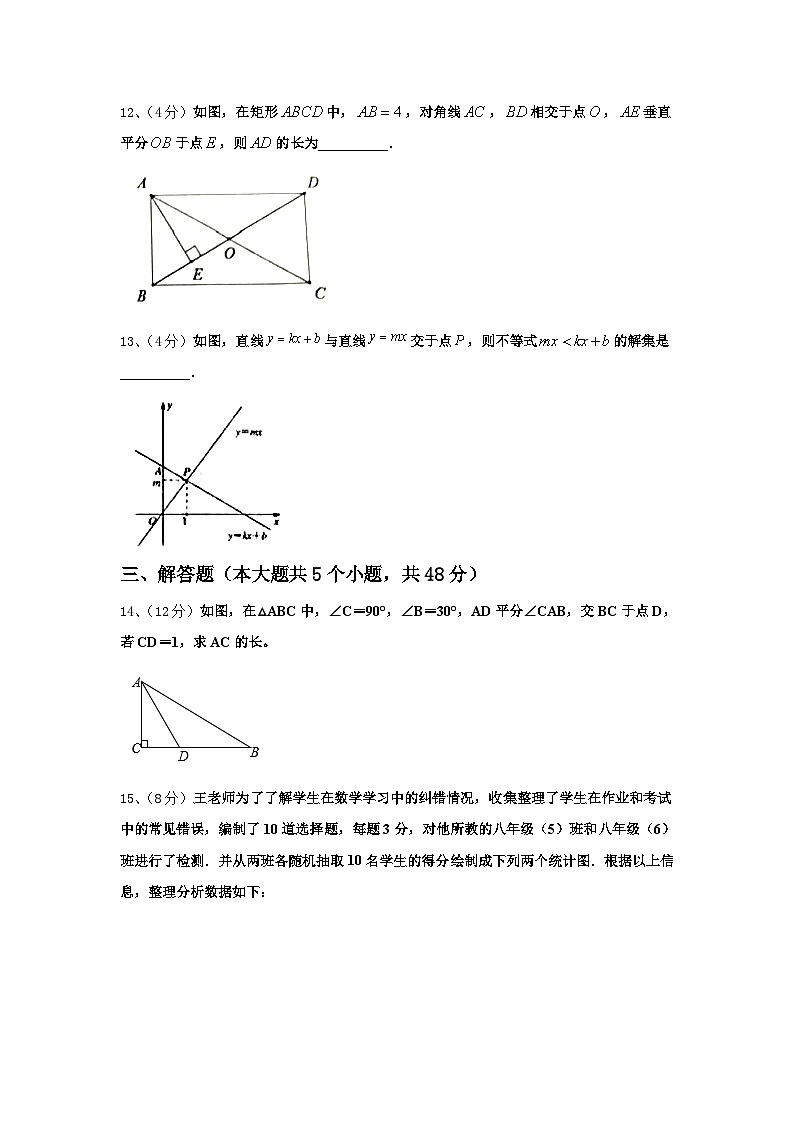 2024年云南省文山市九年级数学第一学期开学综合测试试题【含答案】03