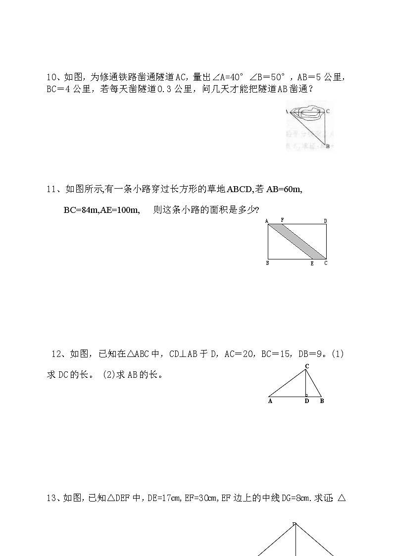 八下整体复习试卷（经典）第3页
