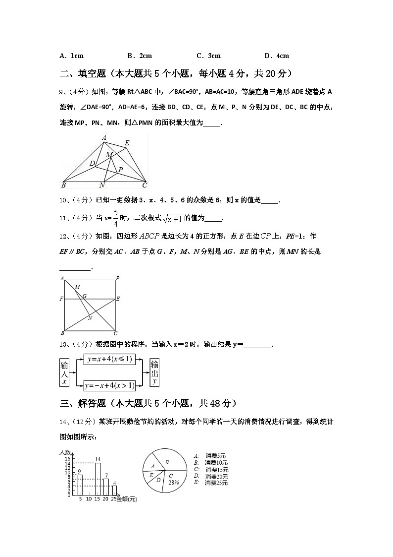 2025届安徽省六安市名校数学九年级第一学期开学学业水平测试试题【含答案】第3页