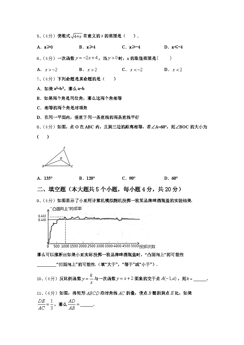 2025届安徽省五河县联考数学九年级第一学期开学预测试题【含答案】第2页