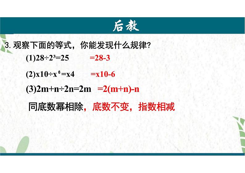 八年级数学人教版（上册）14.1.4 整式的乘法课件第6页