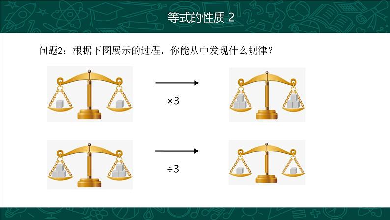 人教版七年级数学上册同步精品课堂 3.1.2 等式的性质（同步课件）第8页