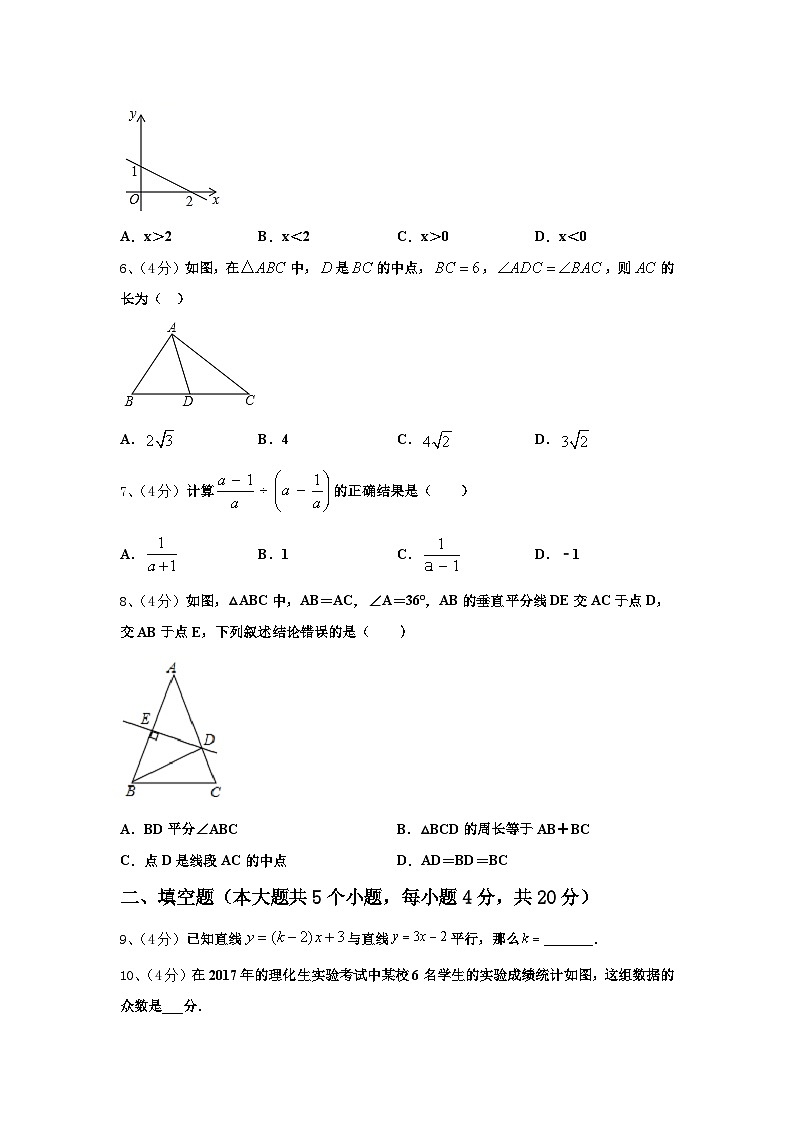 2025届广东省广州市华南师大附中九上数学开学联考模拟试题【含答案】第2页