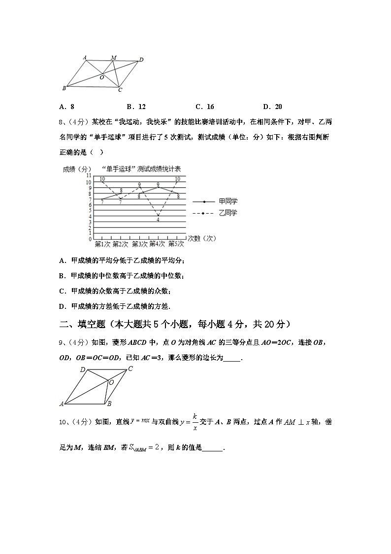 2025届广东省河源市正德中学九年级数学第一学期开学调研模拟试题【含答案】第3页