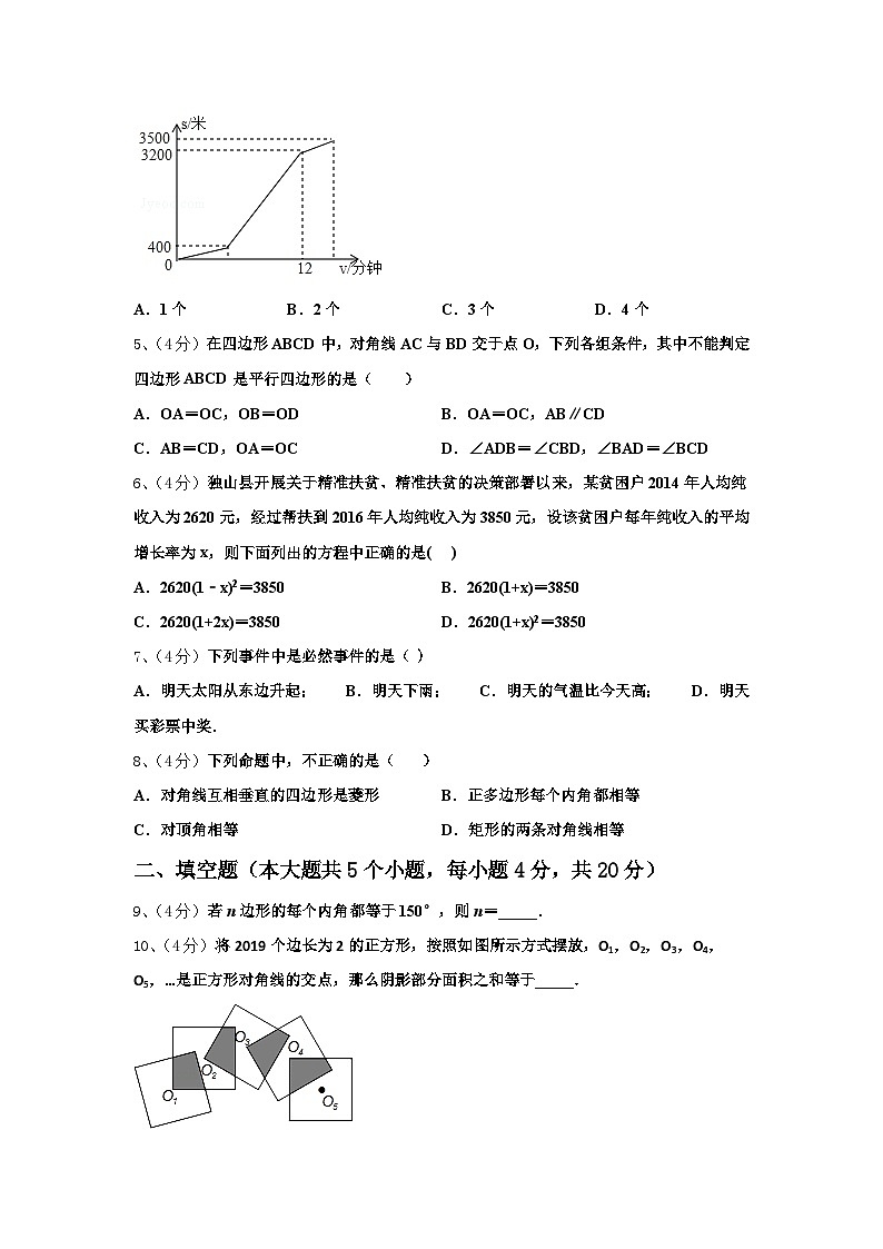 2025届广东省乳源县九上数学开学学业水平测试模拟试题【含答案】第2页