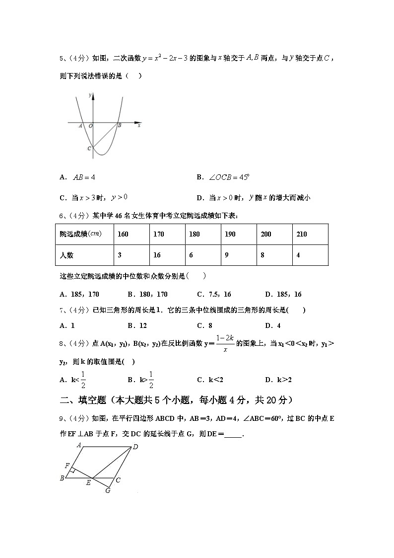 2025届贵州省威宁县数学九年级第一学期开学考试模拟试题【含答案】02