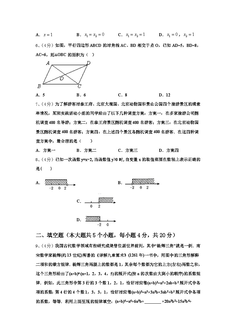 2025届黑龙江省哈尔滨松北区七校联考数学九上开学检测模拟试题【含答案】第2页