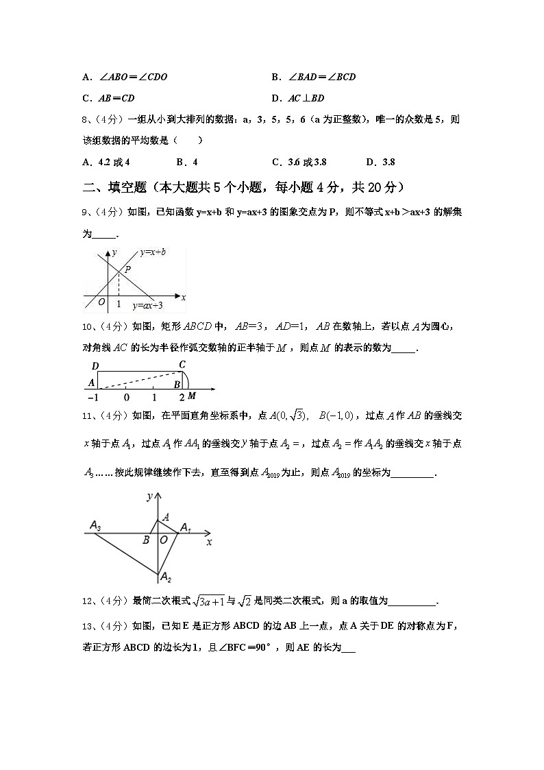 2025届黑龙江省哈尔滨旭东中学九年级数学第一学期开学调研试题【含答案】02