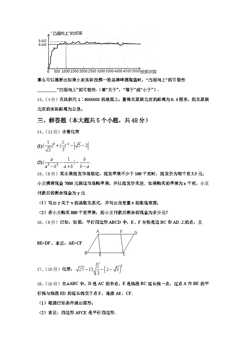 2025届湖北省恩施州鹤峰县数学九上开学综合测试试题【含答案】第3页