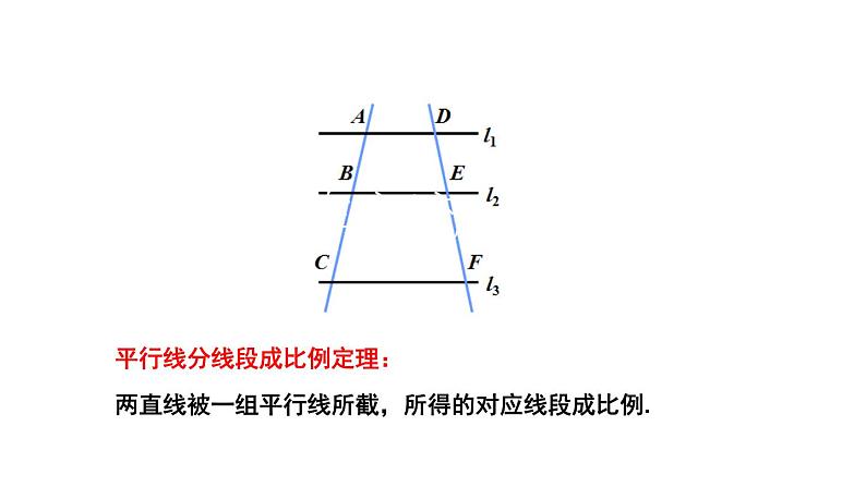 4.2 平行线分线段成比例 数学北师大版 九年级上册教学课件第7页