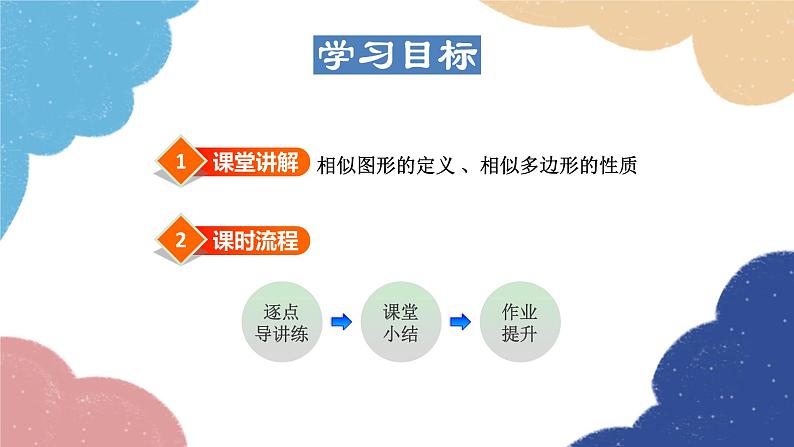 23.2 相似图形 华师大版数学九年级上册课件2第2页