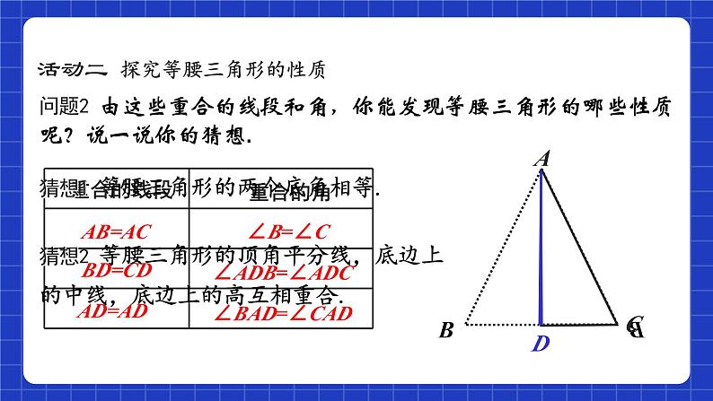 苏科版八上数学 2.5《等腰三角形的轴对称性（第1课时）》课件+分层练习（原卷+解析卷）08