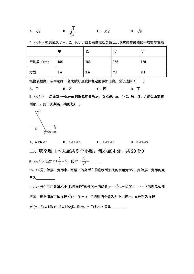 2025届湖南邵阳市区九年级数学第一学期开学教学质量检测试题【含答案】第2页