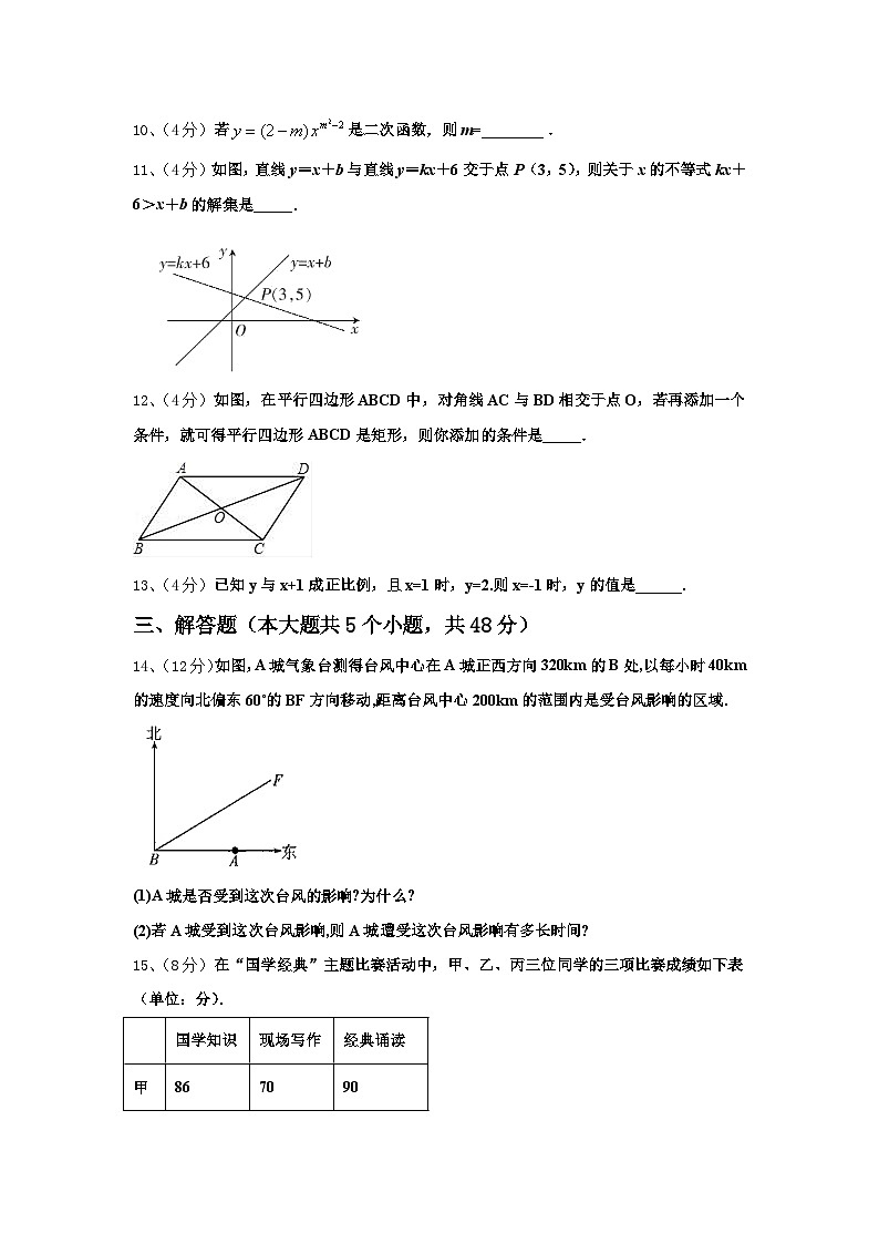 2025届湖南师大附中教育集团九上数学开学联考试题【含答案】03