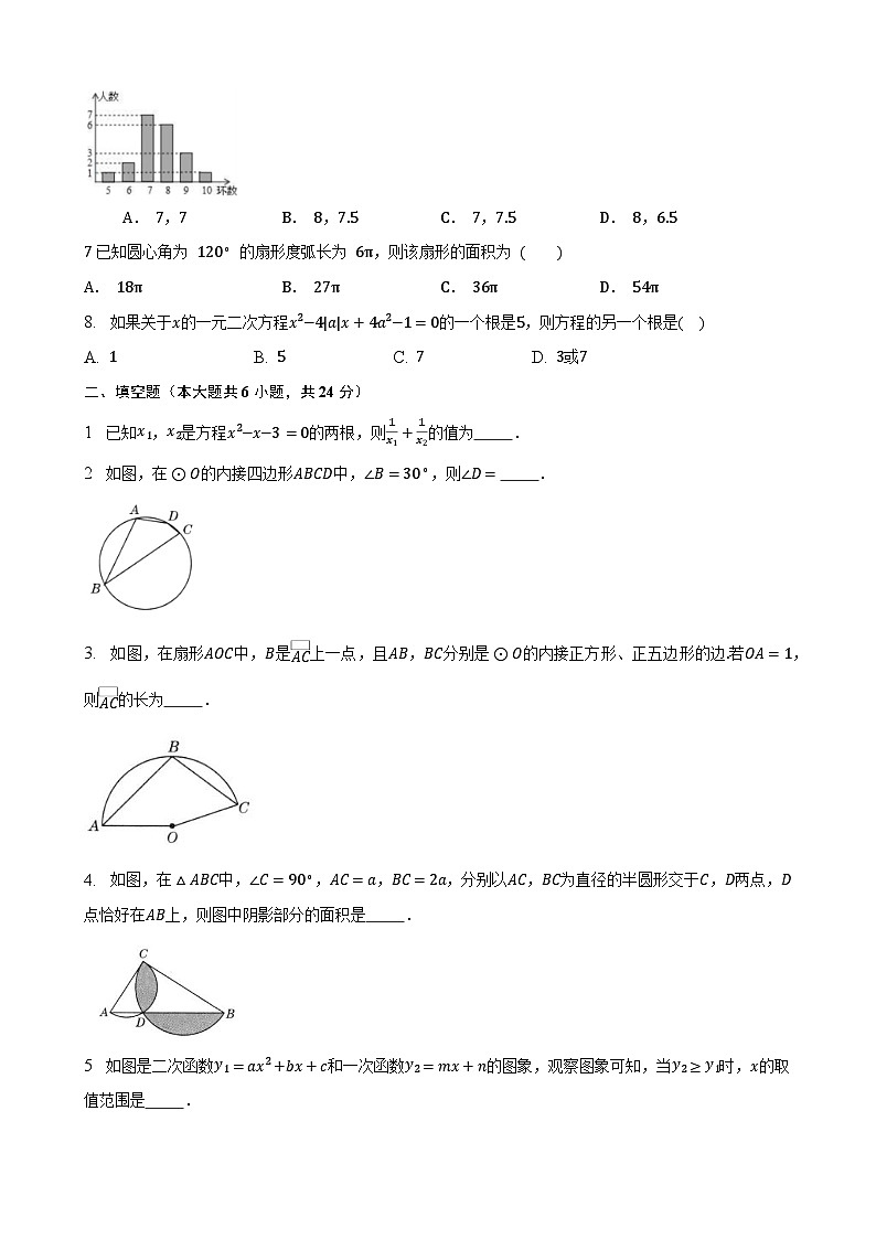 2023-2024学年苏科版数学九年级上册期末复习综合检测试题02