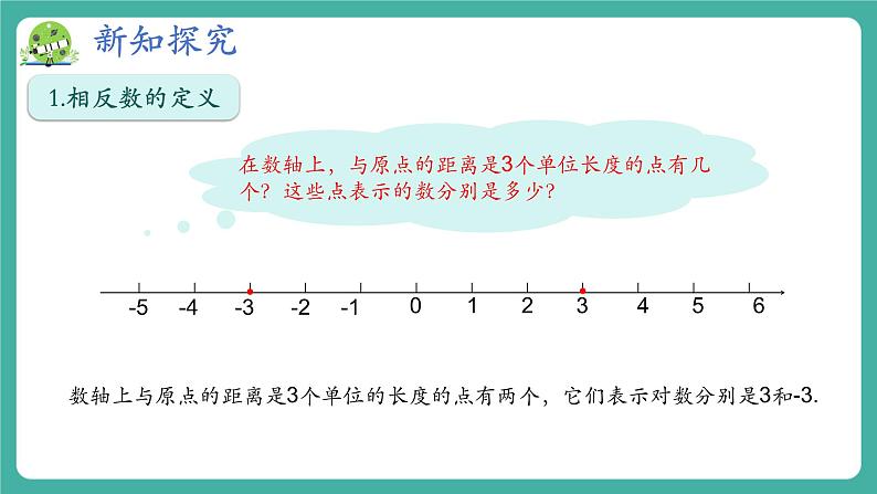 【新教材】沪教版数学六年级上册1.1 有理数（第3课时 相反数）（教学课件）04