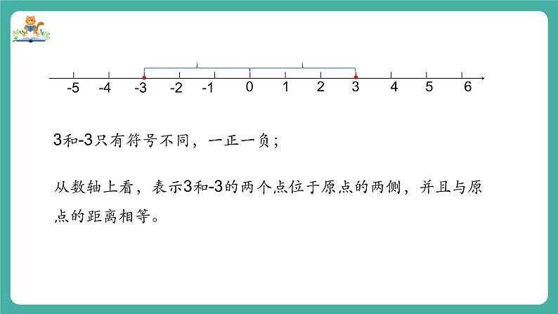 【新教材】沪教版数学六年级上册1.1 有理数（第3课时 相反数）（教学课件）05