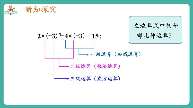 【新教材】沪教版数学六年级上册1.5 有理数的混合运算（第2课时)（教学课件）04