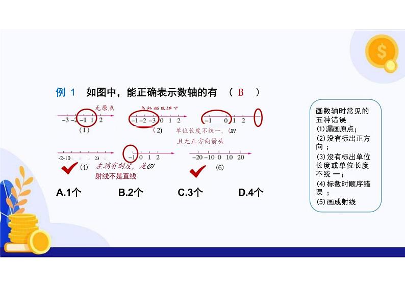 1.2.2数轴 -课件 人教版数学七年级上册第8页