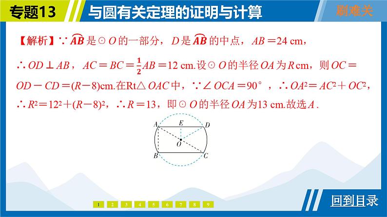 2025中考复习数学考点专题探究课件：专题13　与圆有关定理的证明与计算第5页