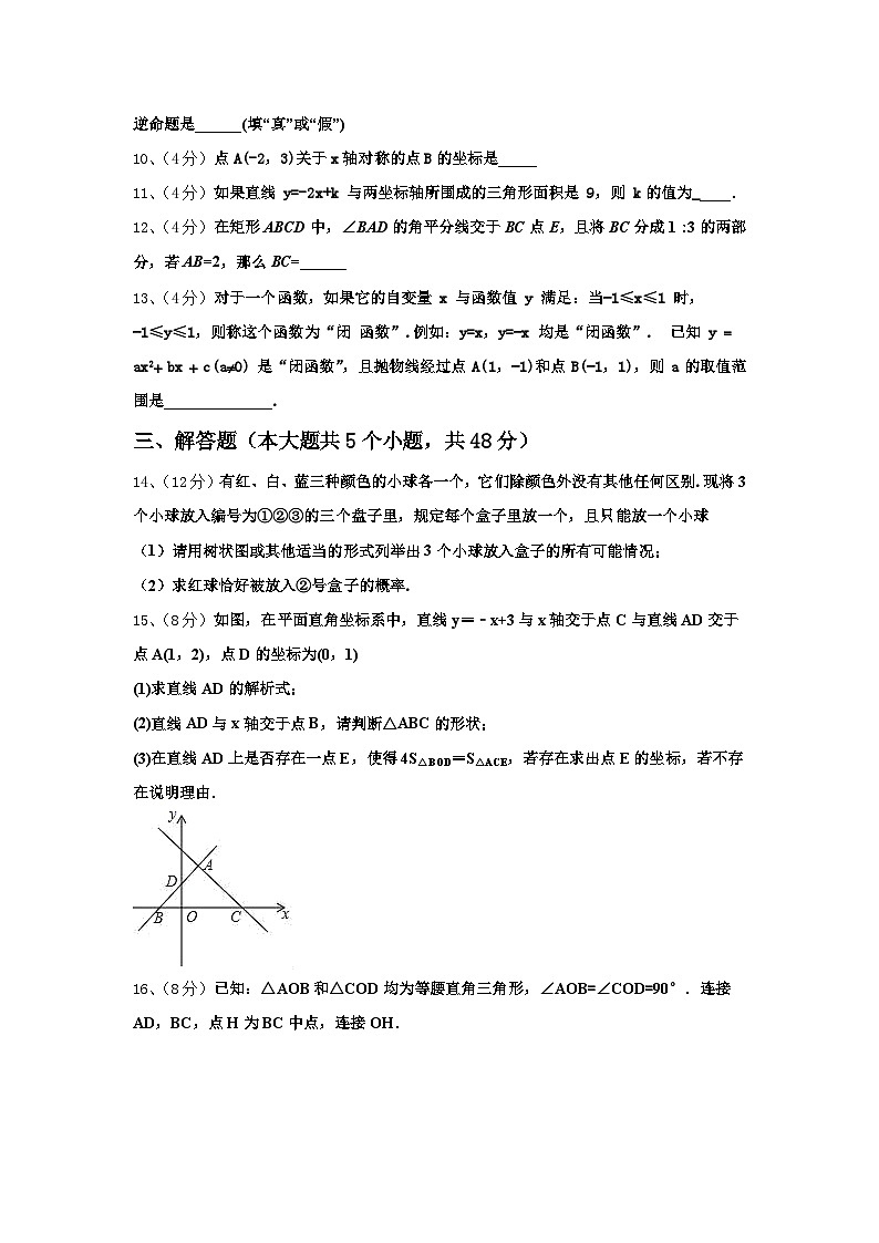 2025届辽宁省皇姑区数学九年级第一学期开学复习检测模拟试题【含答案】第2页