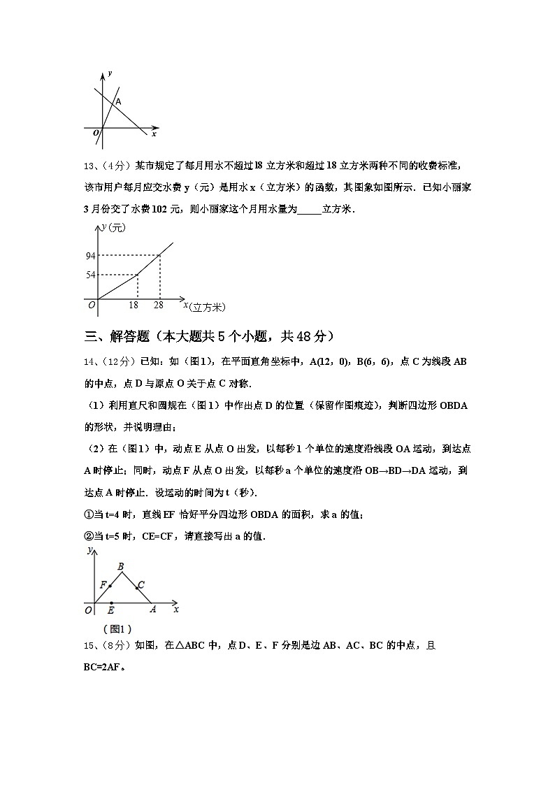 2025届山东省济宁鱼台县联考九上数学开学质量检测模拟试题【含答案】第3页