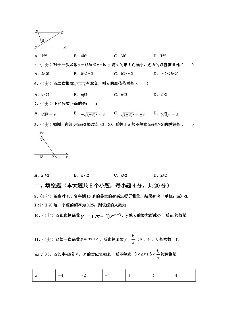 2025届山东省梁山县数学九上开学达标检测模拟试题【含答案】第2页