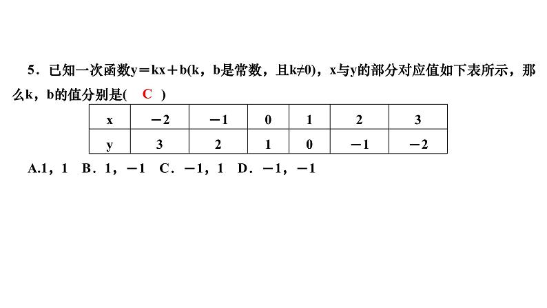 4.4 一次函数的应用 第1课时 借助一次函数表达式解决一些简单问题 北师大版八年级上册数学习题课件第7页