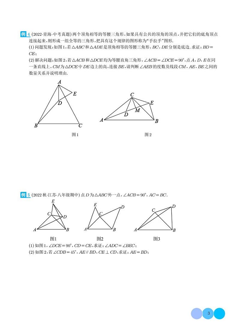全等模型-手拉手模型（学生版）第3页