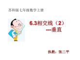 6.3相交線（2）---垂直課件2024-2025學年蘇科版七年級數(shù)學上冊