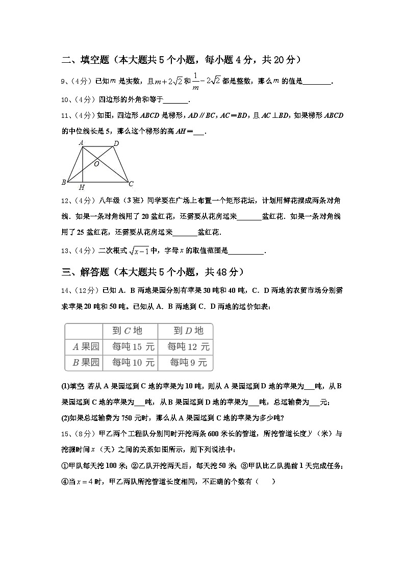 2025届山东省寿光市纪台镇第二初级中学数学九上开学调研试题【含答案】03