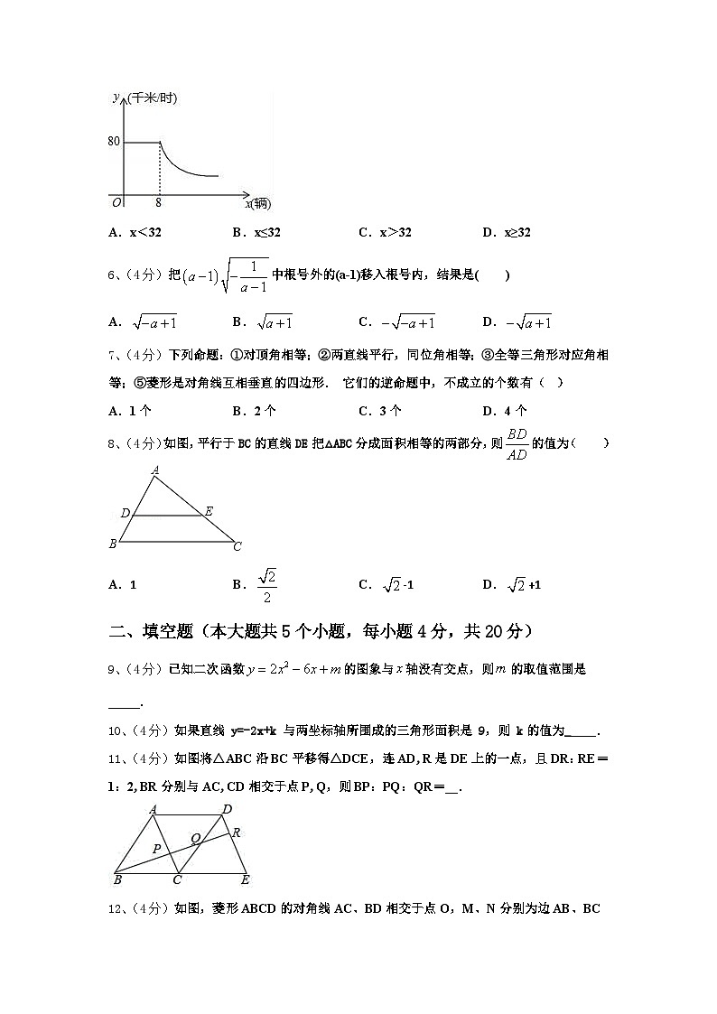 2025届山东省威海市文登区八校联考数学九上开学经典模拟试题【含答案】第2页
