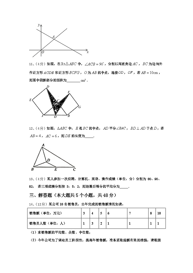 2025届陕西省西安市经开第一学校数学九上开学达标检测试题【含答案】第3页