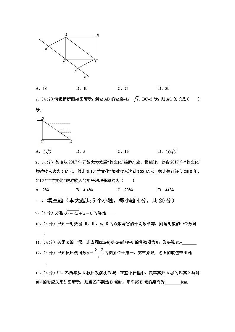 2025届上海市闵行区民办上宝中学数学九年级第一学期开学学业质量监测试题【含答案】第2页