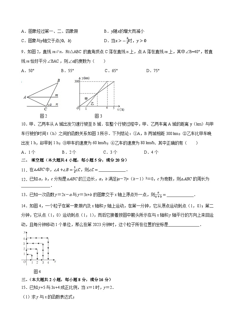 期中自我评估-2024-2025 学年 沪科版数学八年级上册02