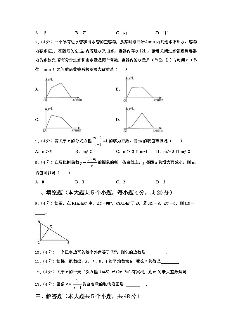 安徽省阜阳市民族中学2025届数学九上开学质量检测试题【含答案】第2页