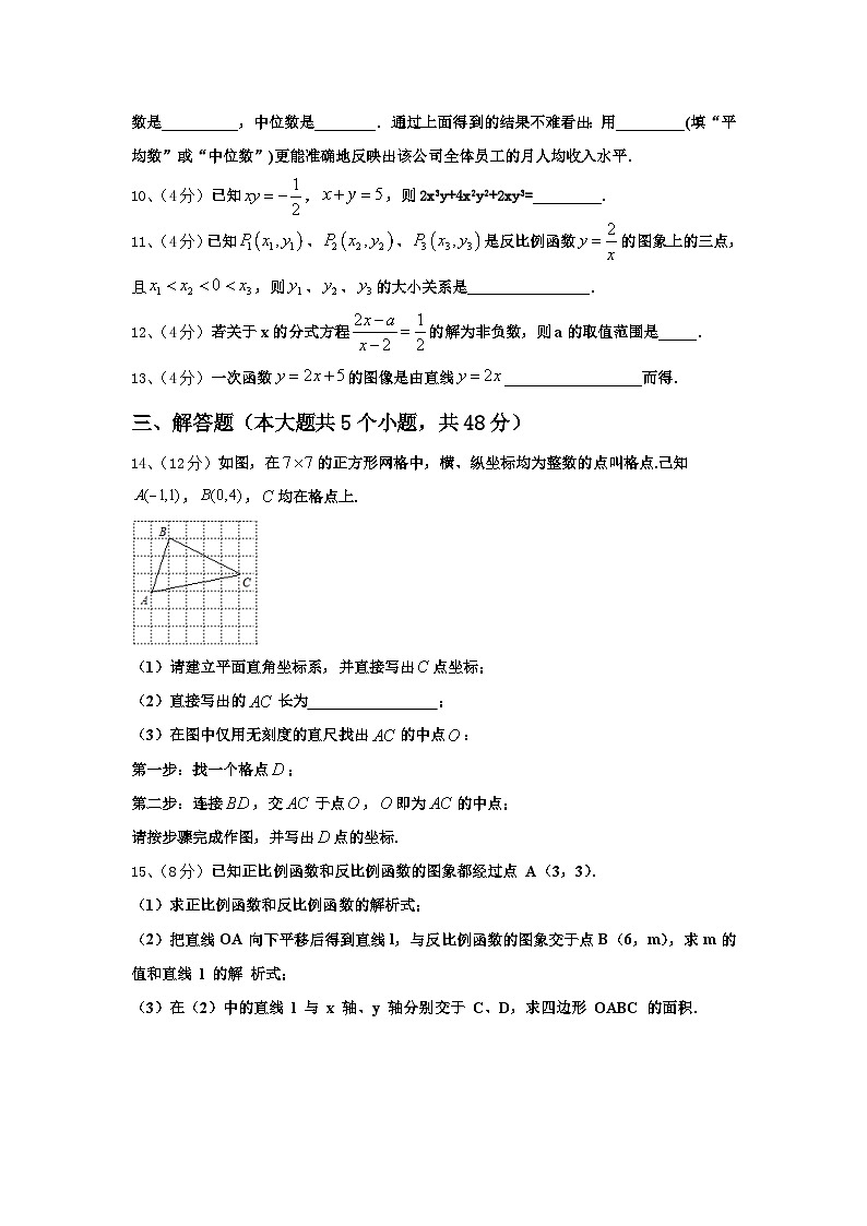 安徽省合肥市行知学校2024-2025学年九上数学开学监测试题【含答案】第3页