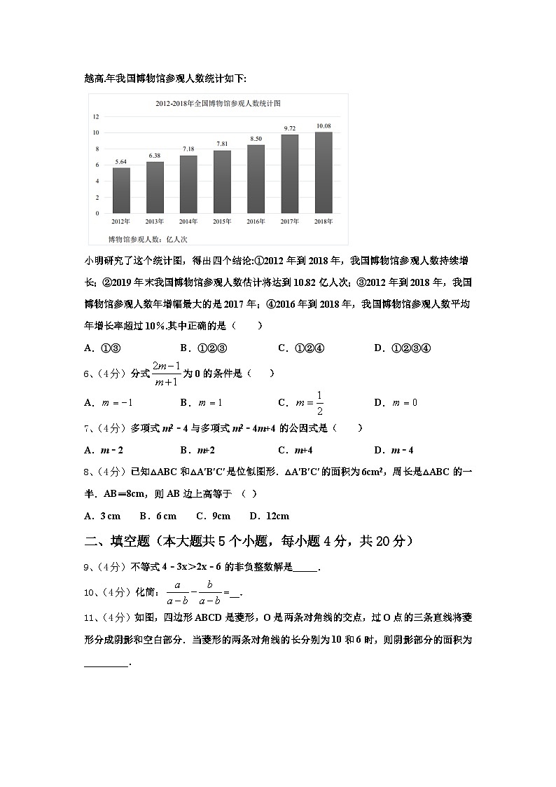 安徽省合肥市中学科大附中2024年九上数学开学综合测试试题【含答案】第2页