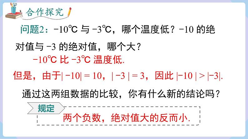 1.3 有理数大小的比较第6页
