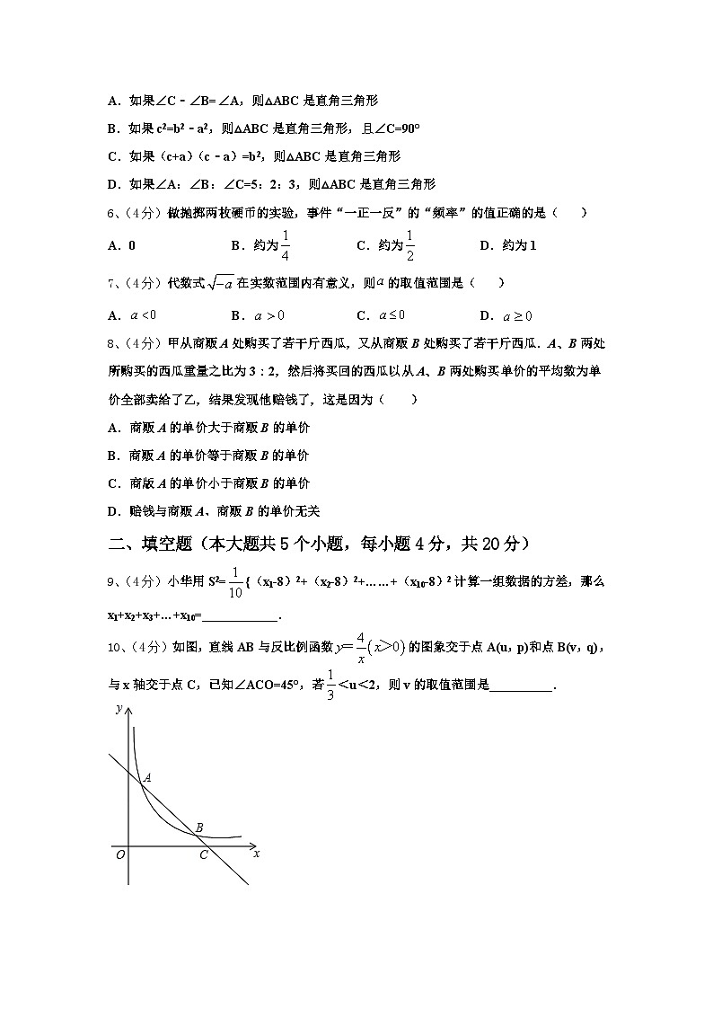 安徽省桐城市黄岗初级中学2024-2025学年数学九上开学调研试题【含答案】第2页