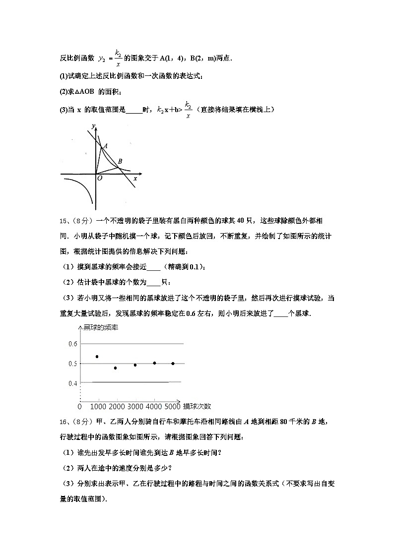 北京市房山区九级2024年数学九上开学统考模拟试题【含答案】03