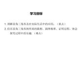 华东师大版初中数学九年级上册 24.2 直角三角形的性质 课件
