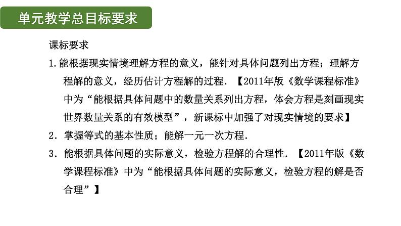 第5章 一元一次方程大单元整体设计 人教版(2024)数学七年级上册教学课件第3页