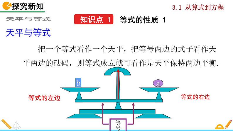 2024人教版七年级上册数学课件PPT 5.1.2 等式的性质第4页