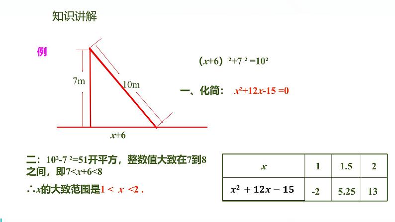 北师版初中九上数学2.1.2一元二次方程的解【课件】第7页